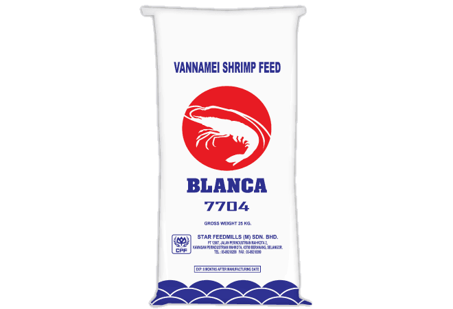 Blanca 7704 (25kg) Vannamei Shrimp Feed