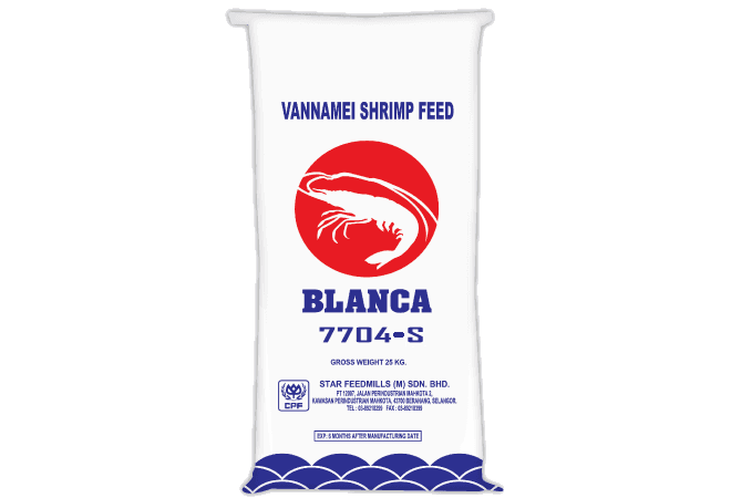 Blanca 7704S (25kg) Vannamei Shrimp Feed
