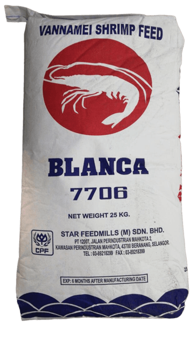 Blanca 7706 (25kg) Vannamei Shrimp Feed
