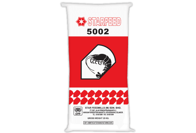 Starfeed 5002 25kg Black Tiger Shrimp Feed