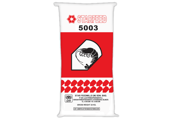 Starfeed 5003 25kg Black Tiger Shrimp Feed