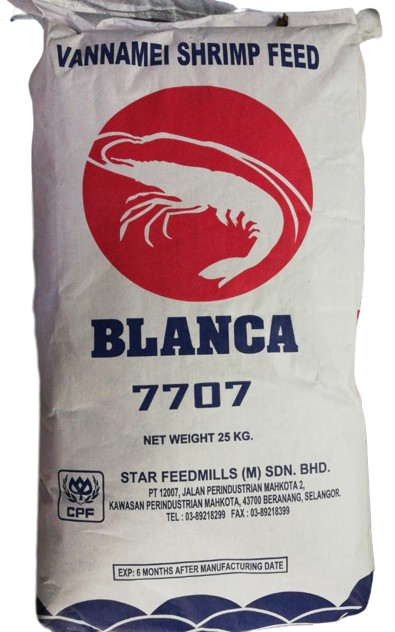 Blanca 7707, Vannamei Shrimp Feed
